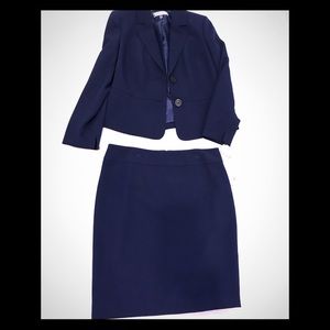 Never Worn Navy Blue Skirt Suit